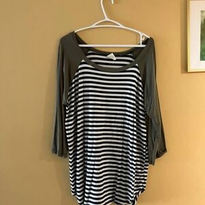 Buttercream Baseball Tee - 1X